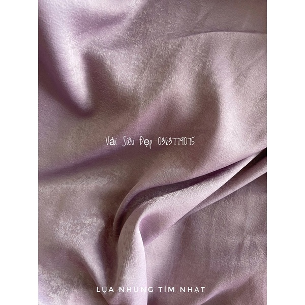 Vải lụa nhung
