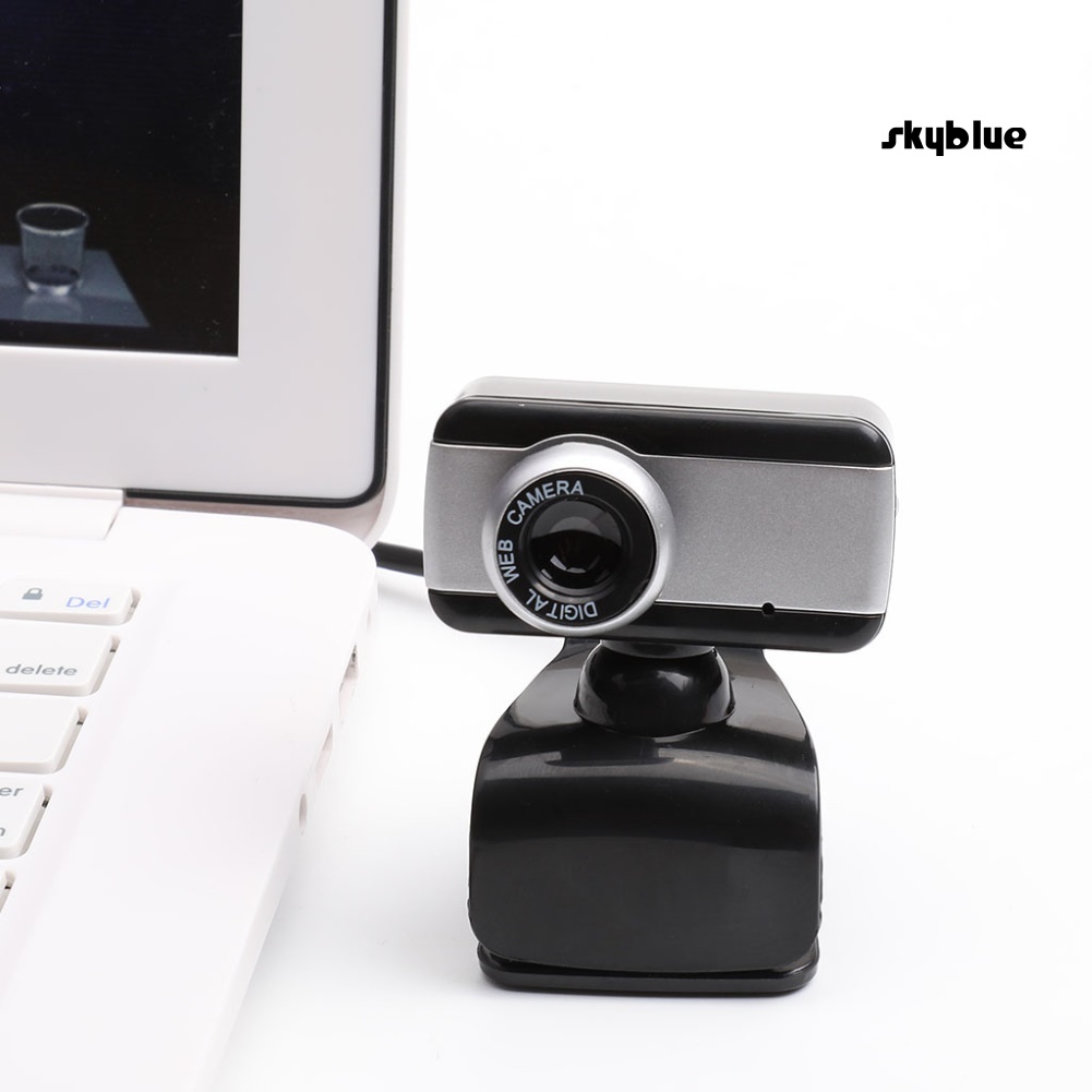 [SK]USB 2.0 640x480 Video Record Webcam Web Camera with Mic for Desktop Computer PC