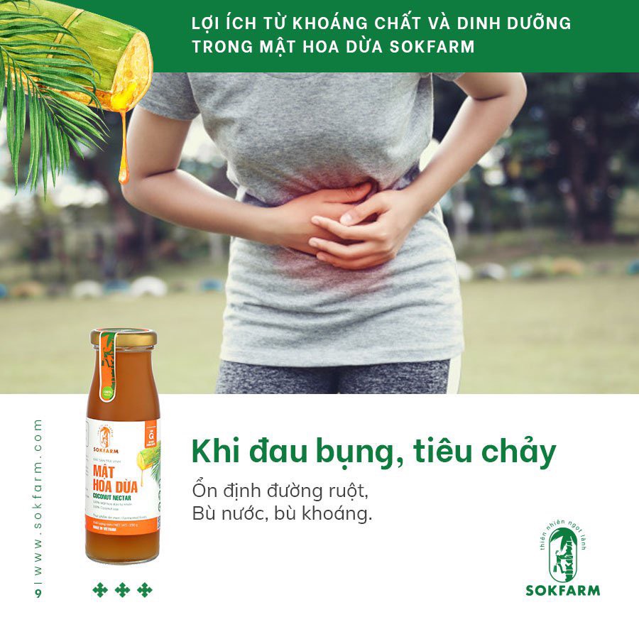 Mật hoa dừa cô đặc - Đường ăn kiêng, gia vị, đồ uống hữu cơ thuần chay thay thế mật ong, mật mía, đường mía