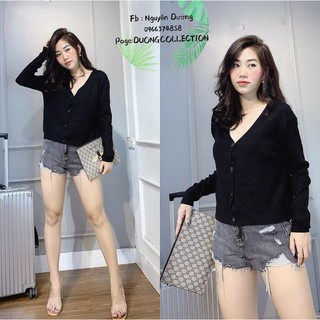 khoác len lông thỏ hàng QC