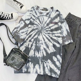 Áo Thun Tay Lỡ Loang Màu DANCE Phản Quang Tiedye Shirt Unisex