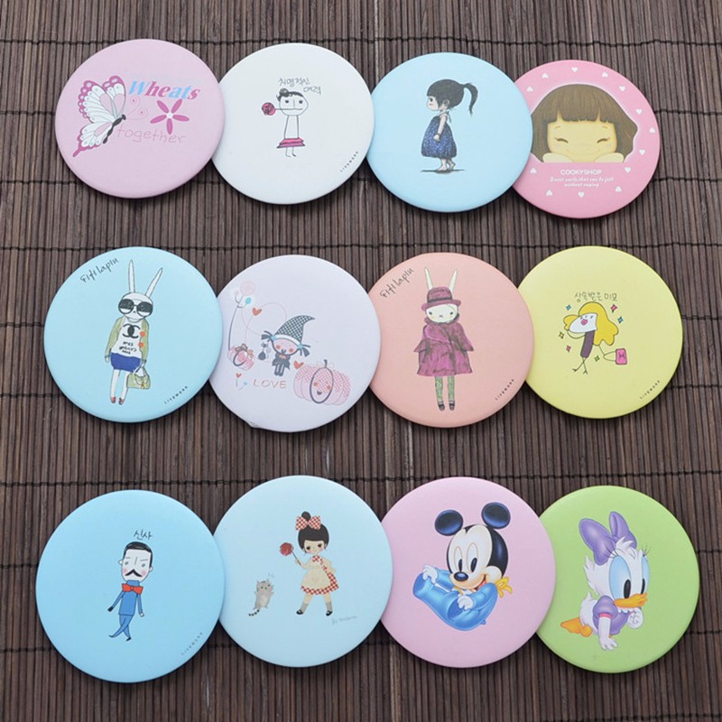 Combo 5 gương trang điểm mini