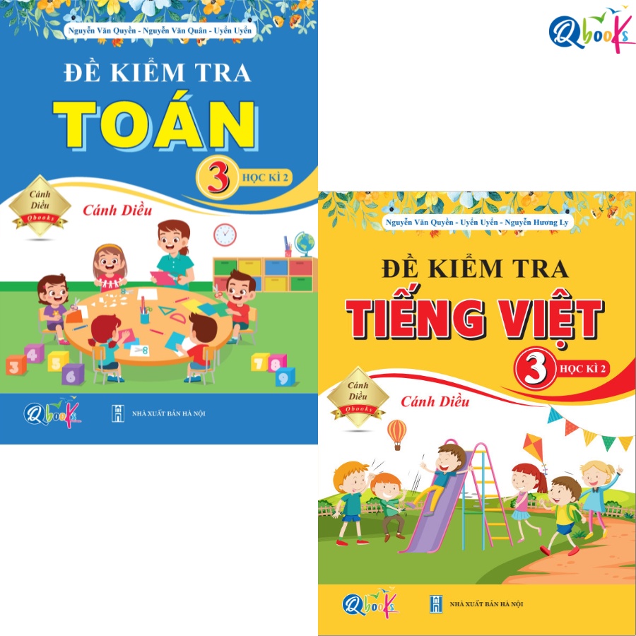 Sách - Combo Đề Kiểm Tra Toán và Tiếng Việt Lớp 3 - Học Kì 2 - Cánh Diều (2 cuốn)