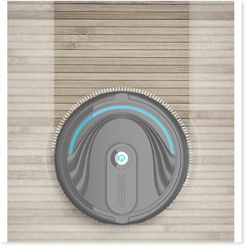 ROBOT HÚT BỤI QUÉT NHÀ TỰ ĐỘNG CÓ THỂ SẠC LẠI JAPAN SWEEP (ĐEN) -Cao cấp