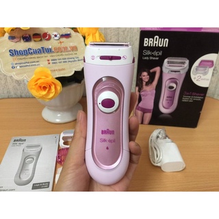 Máy cạo lông cho chị em siêu xịn braun silk 3 in 1