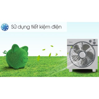 Quạt hộp midea kyt30-15a / quạt tản gió midea kyt30-15a