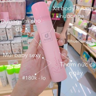 Xịt thơm Designer collection rseries body spray 75ML