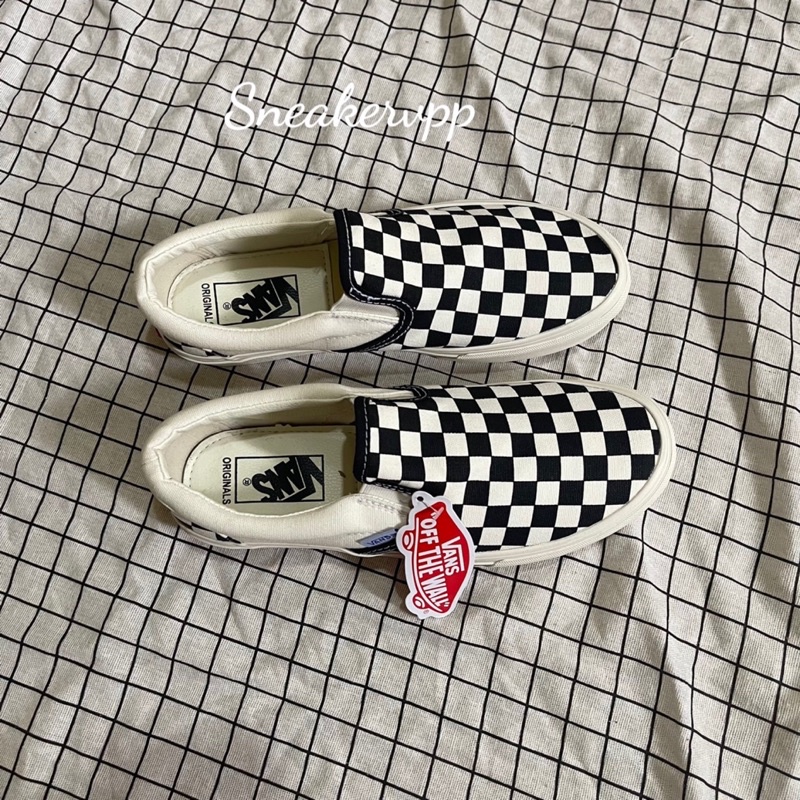 [Full box-bill] giày Vans caro vault lười silipon cao cấp