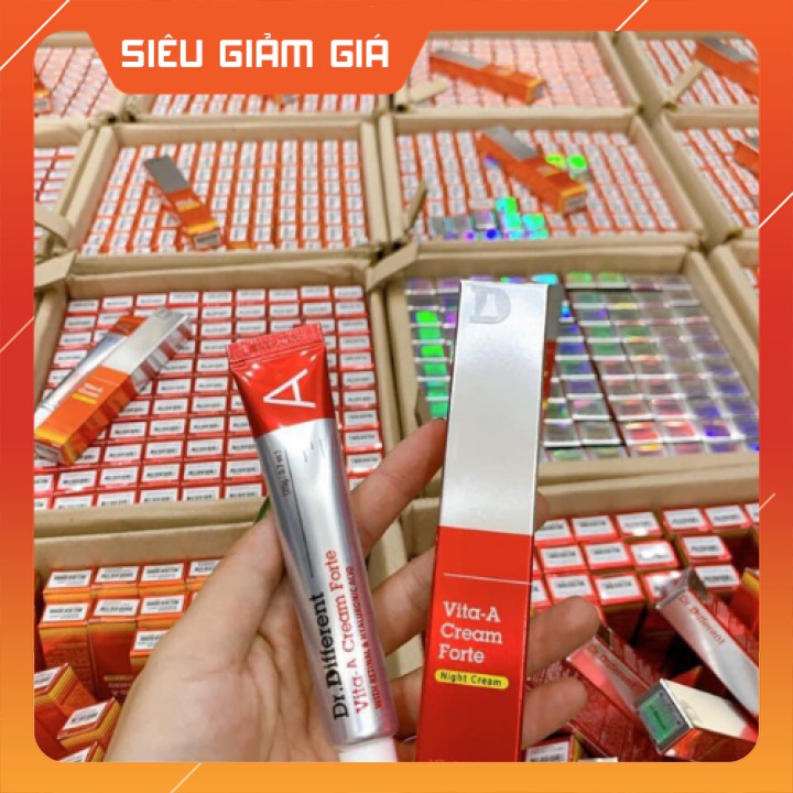 Kem Dưỡng Vita-A Cream Forte(0.01%-0.05%)/ 20ml - Retinal Dr.different [CHÍNH HÃNG] | BigBuy360 - bigbuy360.vn