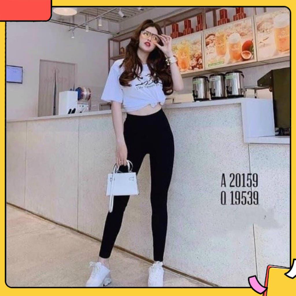 Quần legging nữ Nâng Mông co giãn vải đẹp,quần nâng mông trẻ trung năng động bigsize