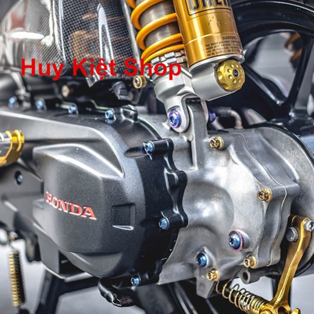 [Hàng Mới Về] Bộ Ốc Máy Vương Miện Titan Cho Xe Raider, Satria 2124