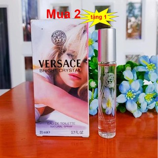 Nước hoa nữ 💘mua 2 tặng 1💘 nước hoa  Versace hồng thơm từ trái cây thiên nhiên ngọt ngào