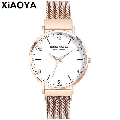 Đồng Hồ Nữ XIAOYA 1312 Chất Liệu Kim Loại Cao Cấp Hợp Thời Trang