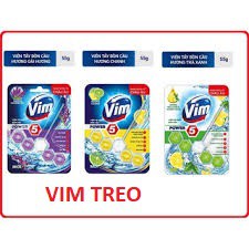 Viên Treo Bồn Cầu Vim Tẩy Rửa Diệt Vi Khuẩn 55g