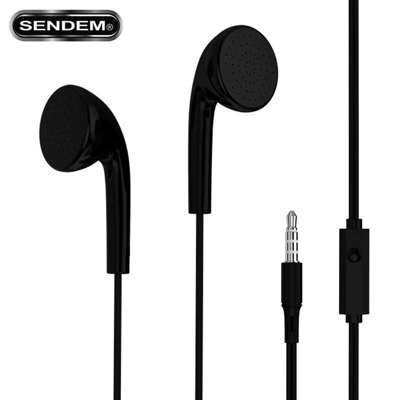 Tai Nghe chân 3.5 SENDEM V12, V7 thích hợp cho các dòng ip,ss,opp,hw.... tai nghe to,rõ,ấm.