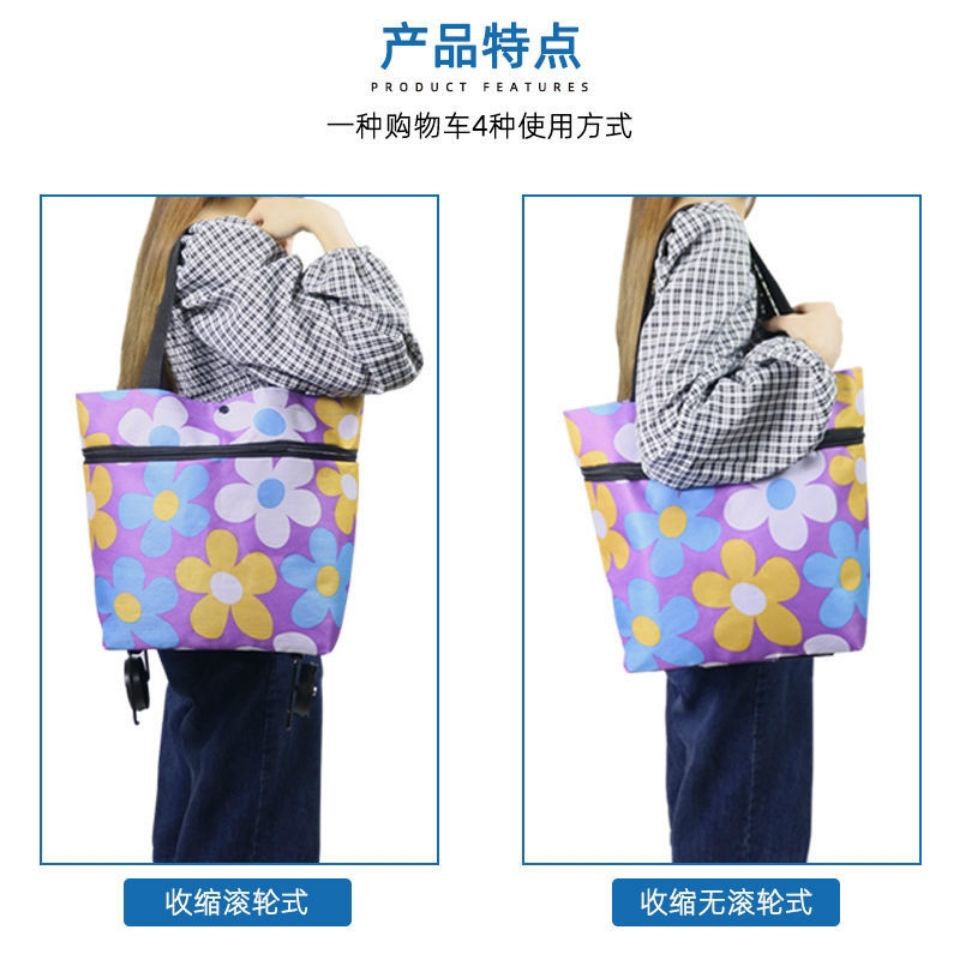 Túi Mua Sắm Có Thể Gấp Gọn Tiện Dụng Cho Người Lớn Tuổi | BigBuy360 - bigbuy360.vn