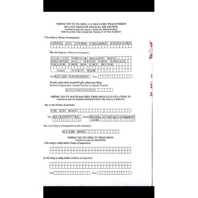 [FreeShip – Xả kho] NƯỚC HOA CHARME IRIS 50ML, NƯỚC HOA CHARME CHÍNH HÃNG | BigBuy360 - bigbuy360.vn