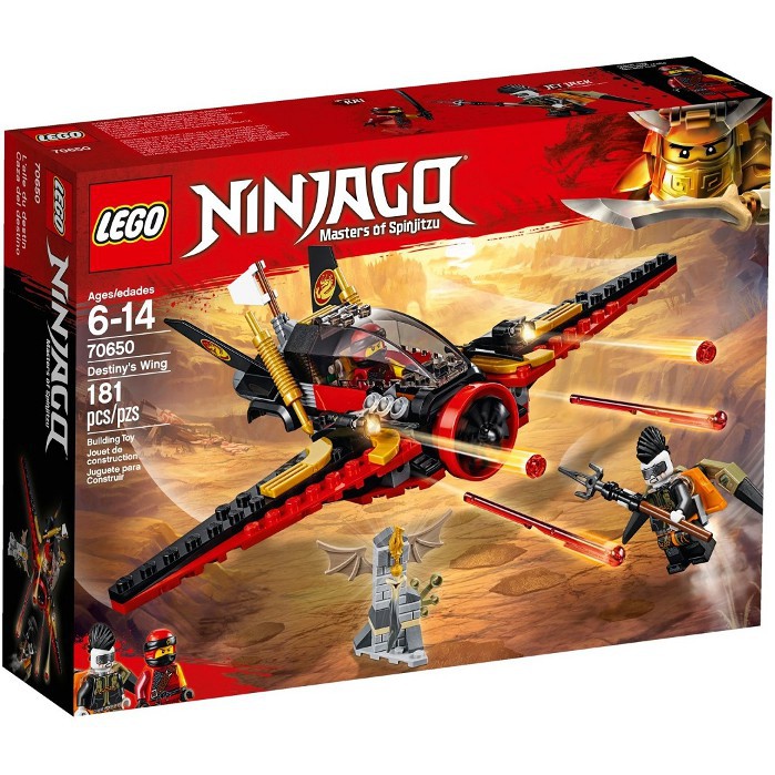 Lego Ninjago 70650-Lego Máy bay Destiny của Kai (181 PCS)