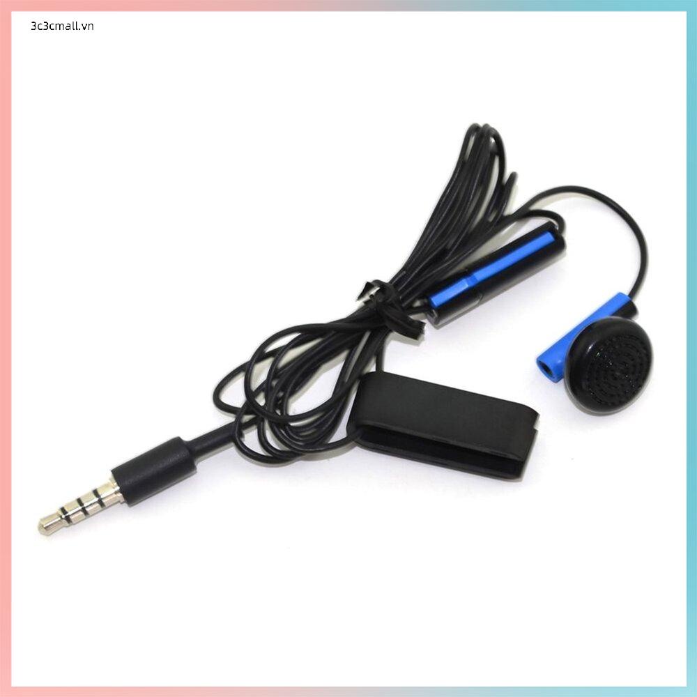 Gaming Earphone Joystick Controller Earphone Replacement For Sony For PS4 For PlayStation 4 With Mic With Earpiece Clip