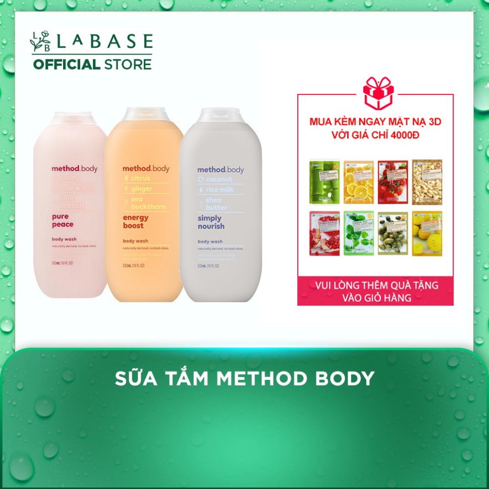 Sữa tắm ORGANIC METHOD BODY