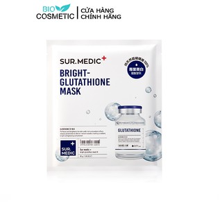 Mặt nạ SUR.MEDIC+ Bright Glutathione Mask Dưỡng Trắng Da 30g