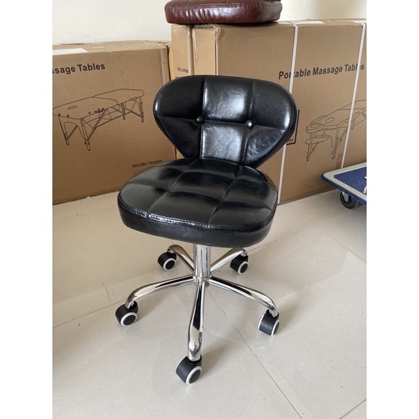 GHẾ XOAY BẰNG DA CAO CẤP CHO SPA VÀ PHUN XĂM