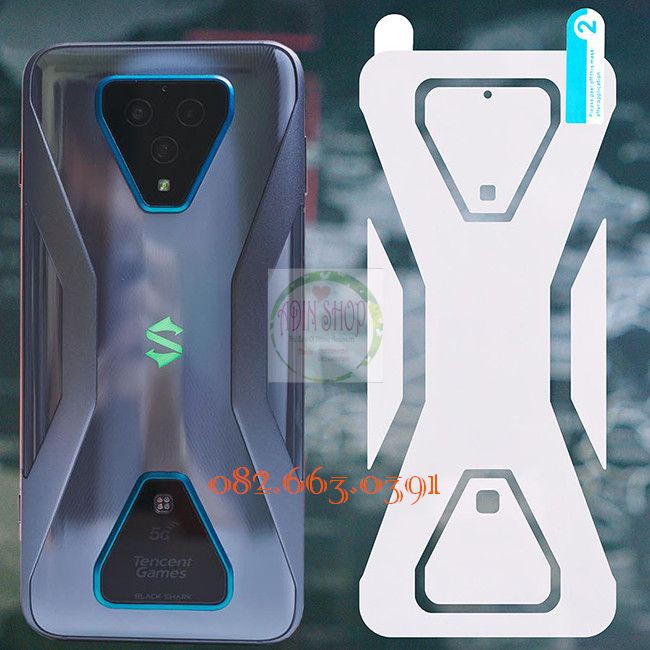 Dán PPF Xiaomi Black Shark loại bóng, nhám dành cho mặt lưng