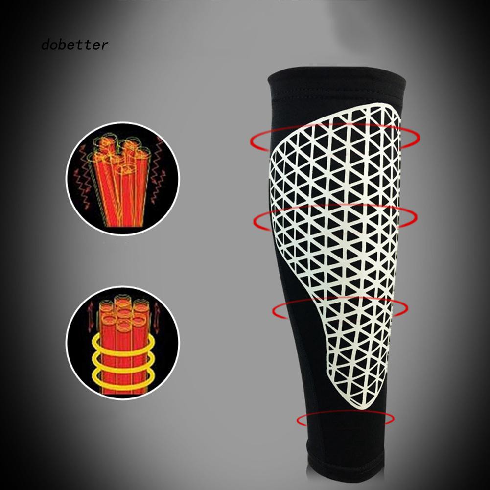 1 Vớ Nén Bắp Chân Hỗ Trợ Chạy Bộ / Đạp Xe Thể Thao Unisex