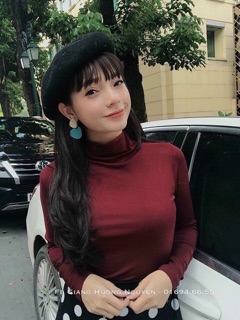 ÁO LEN HÀN CỔ 3P