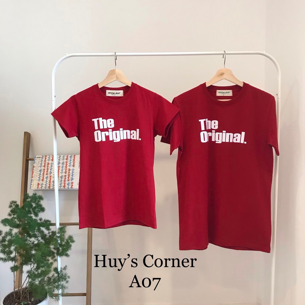 ÁO THUN NAM NỮ THÁI LAN (UNISEX) - THE ORIGINAL - A07