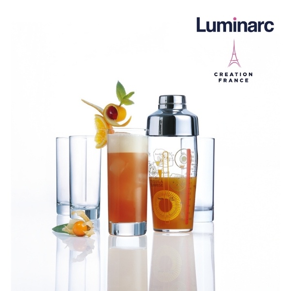 Bộ 6 Ly Thuỷ Tinh Cao Luminarc Islande 290ml- LUISD6293