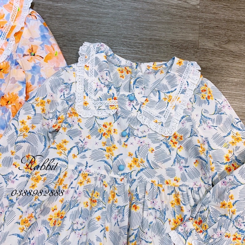 Váy tiểu thư dài tay Deesha