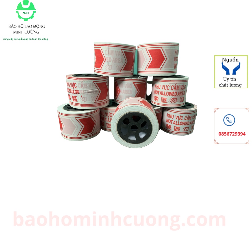 Băng rào cảnh báo, cuộn rào công trình