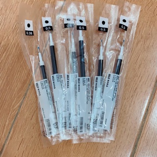 Ngòi bút gel Muji 0.38/0.5
