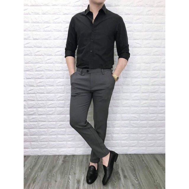 SIÊU RẺ Combo quần âu nam + áo sơ mi nam dài tay - TT New | BigBuy360 - bigbuy360.vn