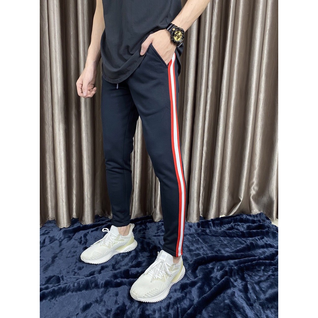 Quần Jogger thể thao nam - Chất liệu vải mềm mịn, dày dặn, mặc cực thoải mái