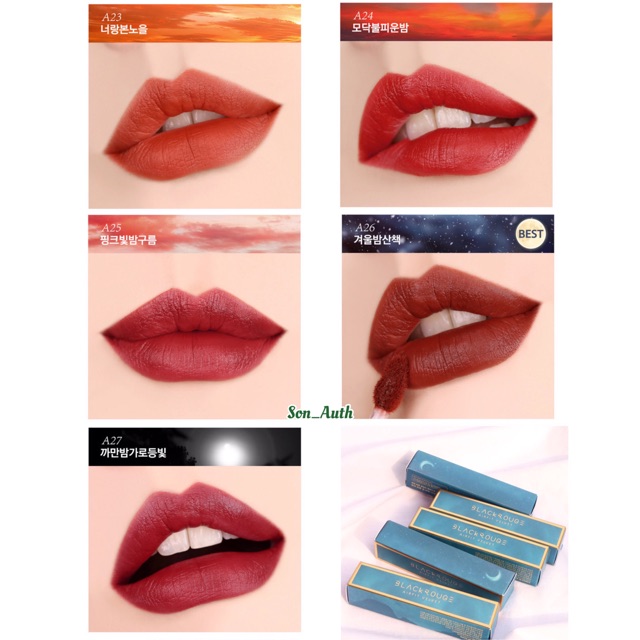 Son kem Black Rouge Airfit Velvet ver5