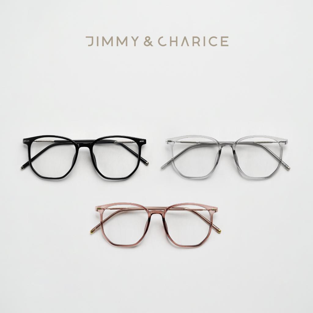 Gọng kính cận nữ mắt tròn Jimmy & Charice Renna kc562