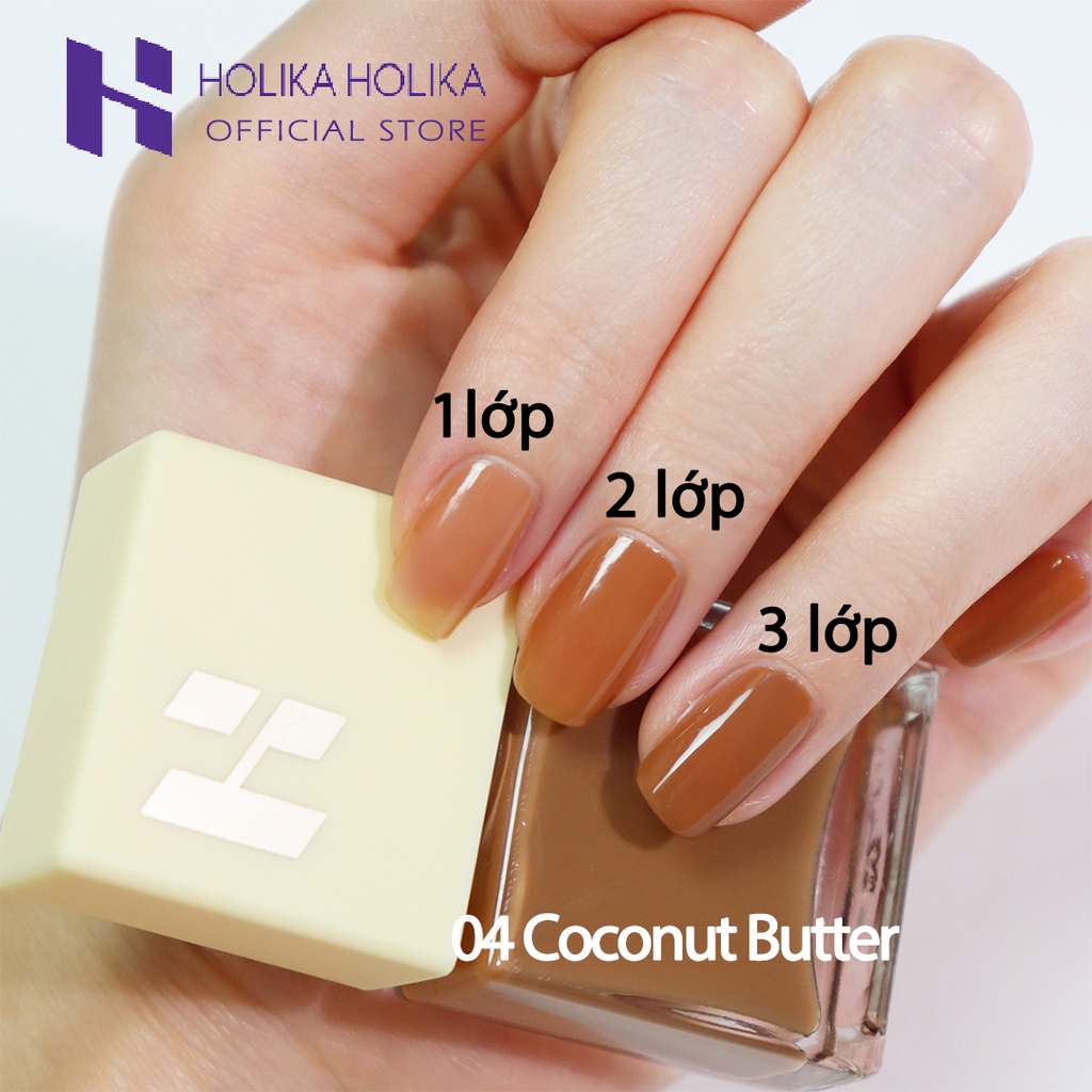Set sơn móng tay Holika Holika Butter&amp;Better 10ml (có bán lẻ)
