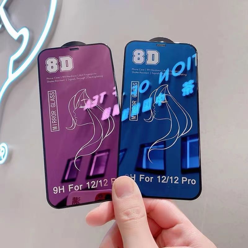 Kính Cường Lực 8D Bảo Vệ Màn Hình Điện Thoại iphone 14 Plus 14 Pro 14 13 12 11 Pro Max X XS XR XS Max 6 7 8 Plus