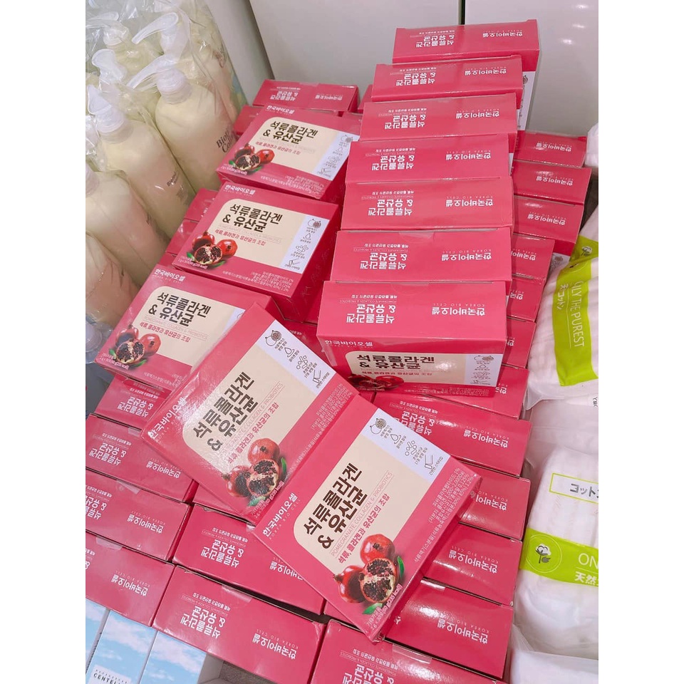 Bột Collagen Lựu Hàn Quốc