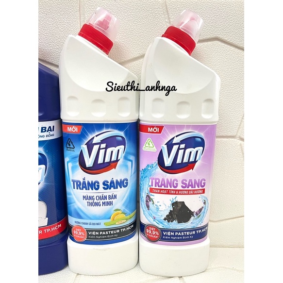 Chất Tẩy Rửa Bồn Cầu và Nhà Tắm Vim 880ml/900ml