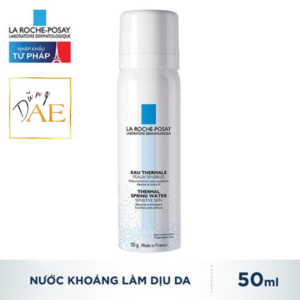 Xịt khoáng La Roche Posay giúp làm dịu và bảo vệ da - La Roche-Posay Thermal Spring Water 50ml