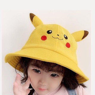 Nón Lưỡi Trai Pikachu, Mũ Tai Bèo Pikachu Dễ Thương Cho Bé Từ 1-5 Tuổi