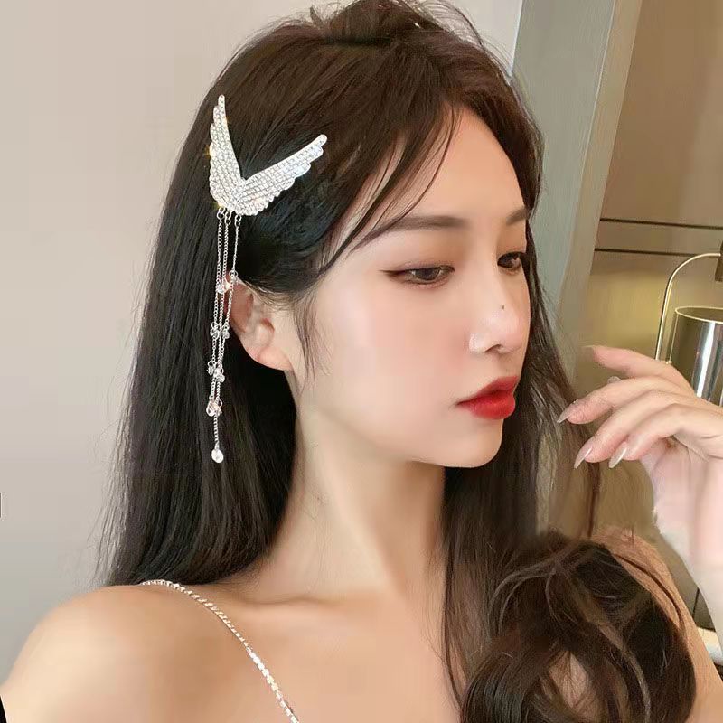 Kẹp tóc Haimeikang 3 mẫu tùy chọn đính đá thời trang