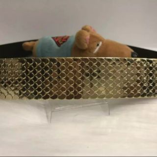 Thắt lưng nữ thiết kế vảy cá bảng 4,5cm