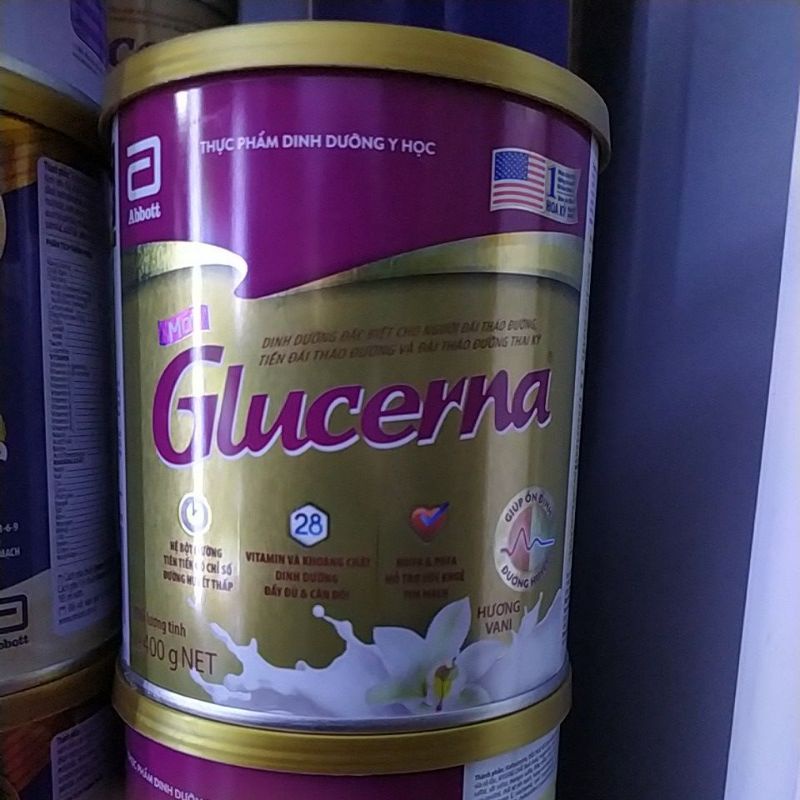 Sữa bột Glucerna vani 400g