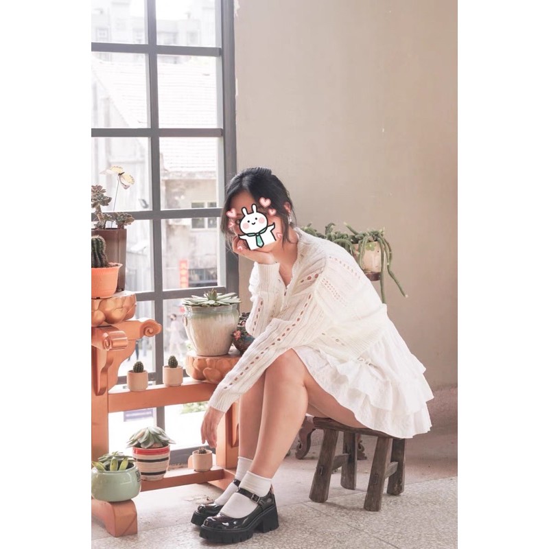 SẴN🖤Áo Đầm ngắn ulzzang trắng nhẹ nhàng dạo phố đi biển|Đầm dáng xoè tiểu thư bánh bèo nhiều tầng đáng yêu