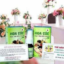 xịt khử mùi hôi nách hoa cúc ( hiệu quả )