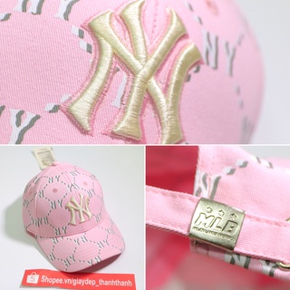 nón mlb-mũ lưỡi trai unisex monogram